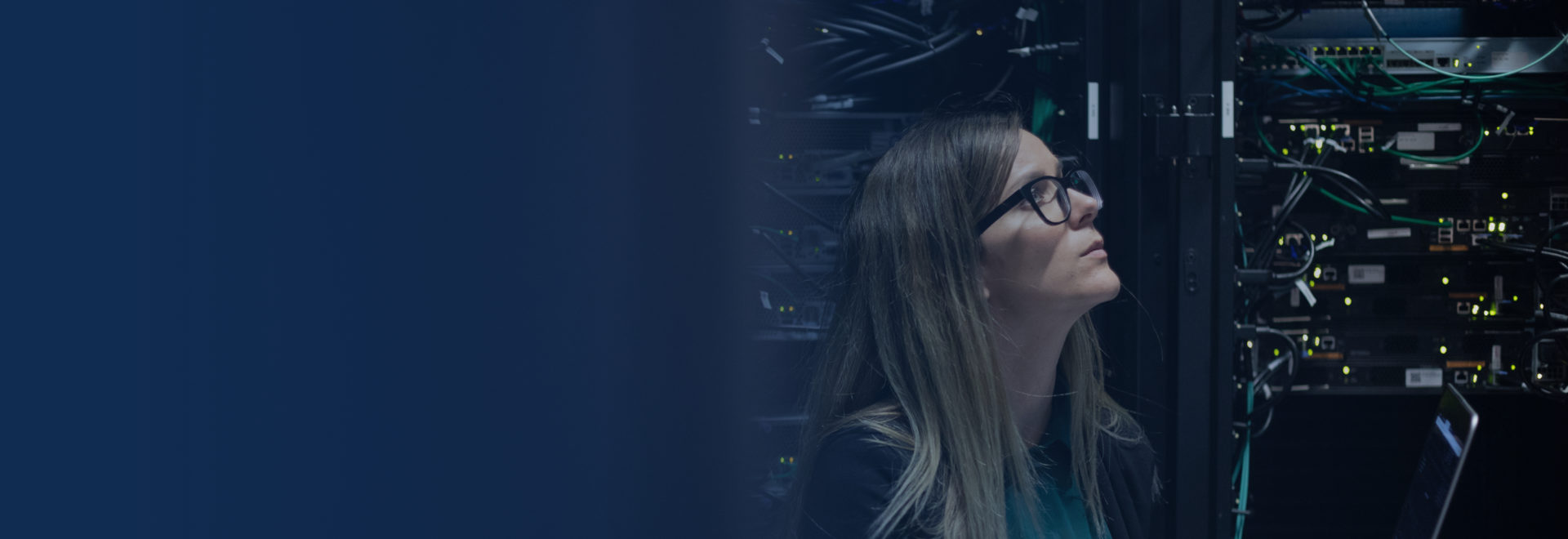 Woman undertaking IT Professional Services