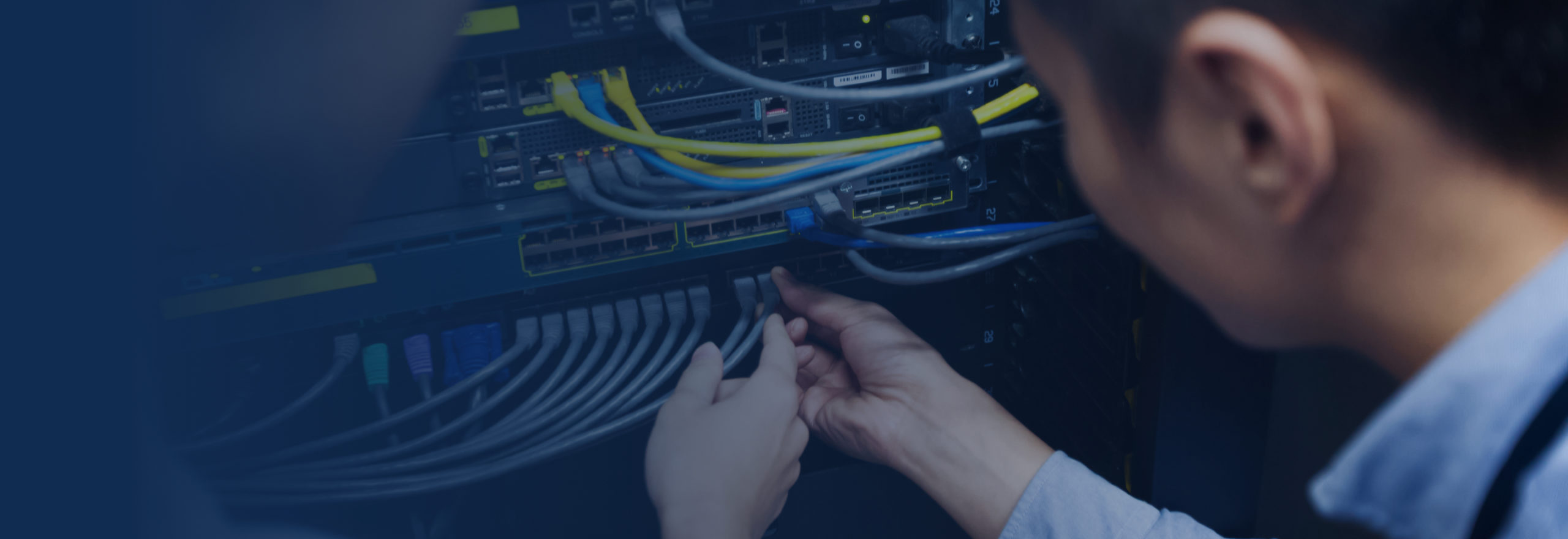 man fulfilling IT staff augmentation services