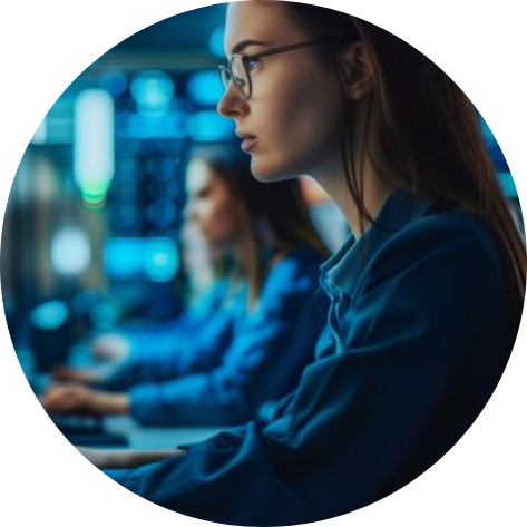 Technicians performing IT discovery services