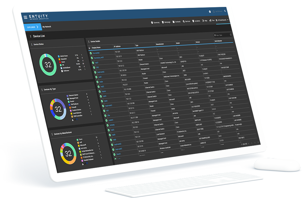 network asset discovery tool dashboard